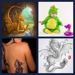 4 Pics 1 Word DRAGON