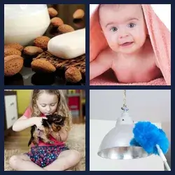 4 Pics 1 Word GENTLE