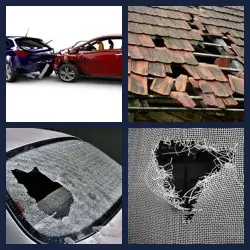 4 Pics 1 Word DAMAGE
