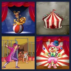 4 Pics 1 Word CIRCUS
