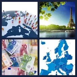 4 Pics 1 Word EUROPE
