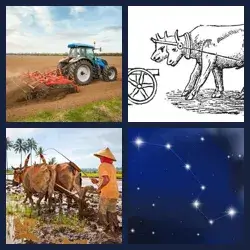 4 Pics 1 Word PLOUGH