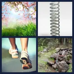 4 Pics 1 Word SPRING