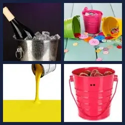 4 Pics 1 Word BUCKET