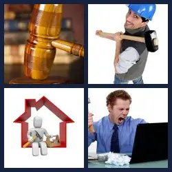 4 Pics 1 Word HAMMER