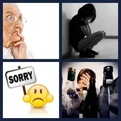 4 Pics 1 Word REGRET