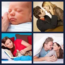 4 Pics 1 Word CARESS