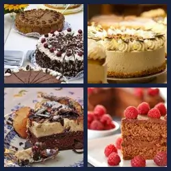 4 Pics 1 Word GATEAU