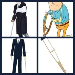 4 Pics 1 Word CRUTCH