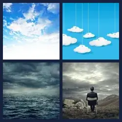 4 Pics 1 Word CLOUDY