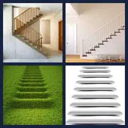 4 Pics 1 Word STAIRS