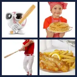 4 Pics 1 Word BATTER