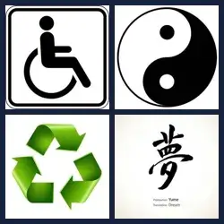 4 Pics 1 Word SYMBOL