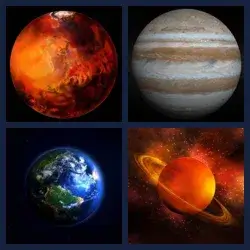 4 Pics 1 Word PLANET