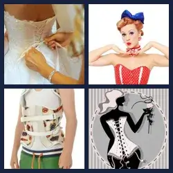 4 Pics 1 Word CORSET