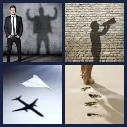 4 Pics 1 Word SHADOW