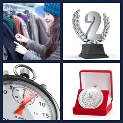 4 Pics 1 Word SECOND