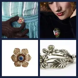 4 Pics 1 Word BROOCH