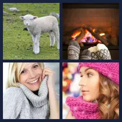 4 Pics 1 Word WOOLLY