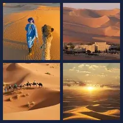 4 Pics 1 Word SAHARA