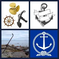 4 Pics 1 Word ANCHOR