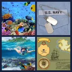 4 Pics 1 Word MARINE