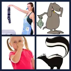 4 Pics 1 Word SMELLY