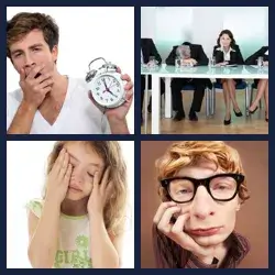 4 Pics 1 Word SLEEPY
