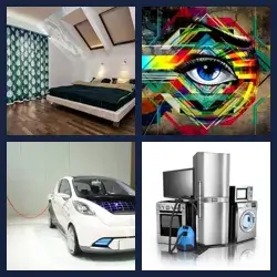 4 Pics 1 Word MODERN