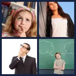4 Pics 1 Word PONDER