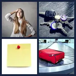 4 Pics 1 Word FORGET