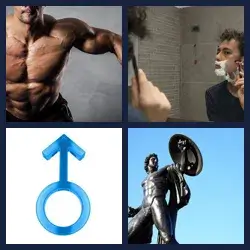 4 Pics 1 Word MASCULINE
