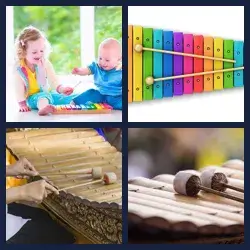 4 Pics 1 Word XYLOPHONE