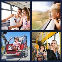 4 Pics 1 Word PASSENGER