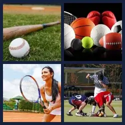 4 Pics 1 Word SPORTS