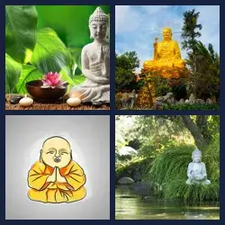 4 Pics 1 Word BUDDHA
