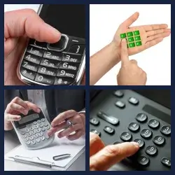 4 Pics 1 Word KEYPAD