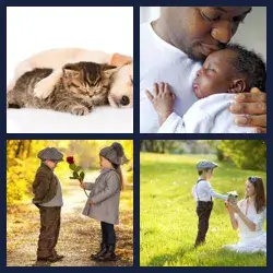 4 Pics 1 Word LOVELY