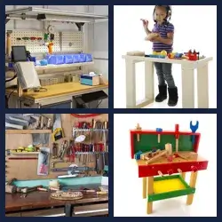 4 Pics 1 Word WORKBENCH