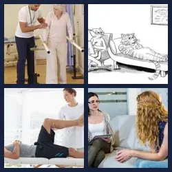 4 Pics 1 Word THERAPIST