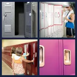 4 Pics 1 Word LOCKER
