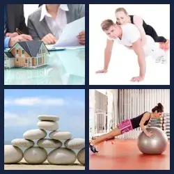 4 Pics 1 Word STABILITY