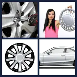 4 Pics 1 Word HUBCAP