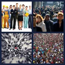 4 Pics 1 Word PEOPLE