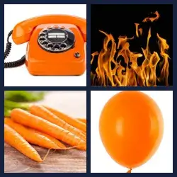 4 Pics 1 Word ORANGE