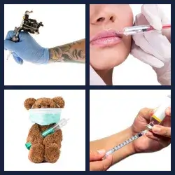 4 Pics 1 Word INJECT