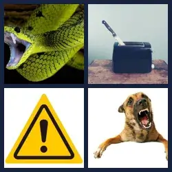 4 Pics 1 Word DANGEROUS