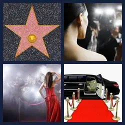 4 Pics 1 Word CELEBRITY