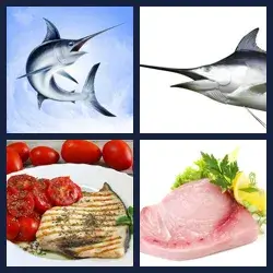 4 Pics 1 Word SWORDFISH