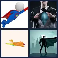 4 Pics 1 Word SUPERHERO